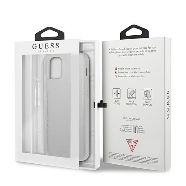 Etui do iPhone 12 Pro Max Guess 3D Pattern Przezroczyste
