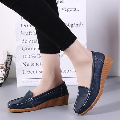 Кожаная обувь для женщин, туфли на плоской подошве, белые, черные лоферы на каблуке, повседневные женские мокасины, туфли без шнуровки на плоской подошве, летняя обувь