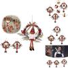 Charming Christmas Decorations Garland Rattan With Lights For Festive Home Parties