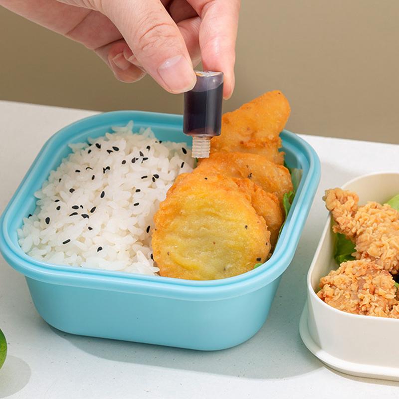 3 шт./компл. Мини-бутылка для томатного кетчупа, портативный небольшой контейнер для соуса, контейнер для заправки салата, контейнеры для кладовой для коробки Bento