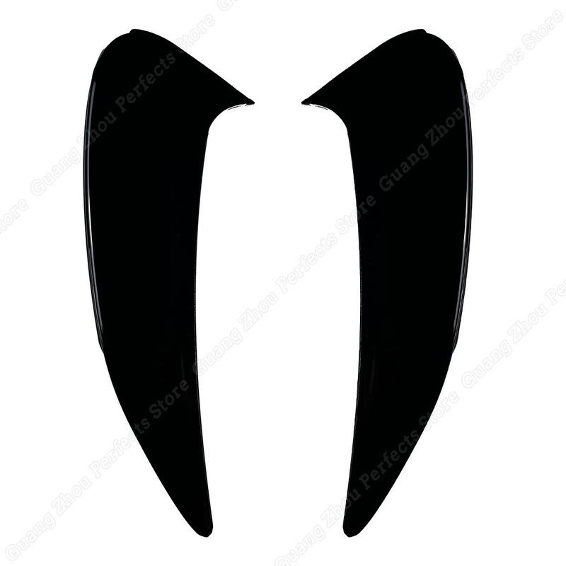Rear Side Wind Blade Spoiler Air Vent Car Body Exterior Kits Accessories Gloss Black For Mercedes Benz CLE Coupe C236 2024+ AMG