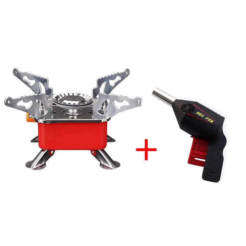 Портативная складная мини газовая походная плита и сверхлегкая кружка из алюминиевого сплава для пеших походов, пикника, кипячения воды, кофе, чая