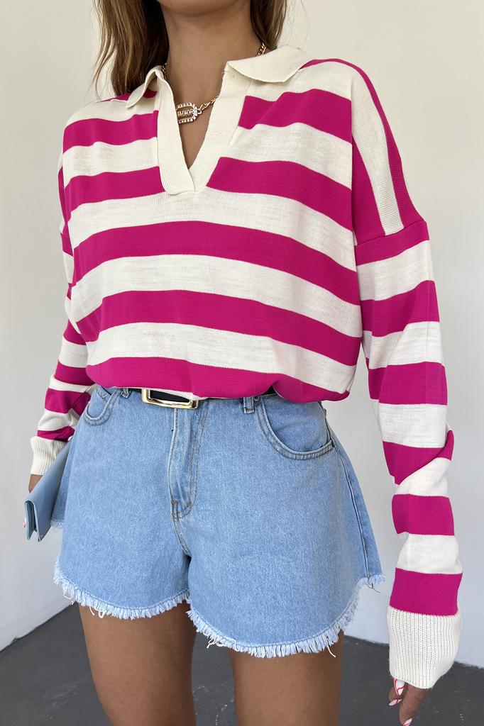 Women's Fashion Pullover Long Sleeve Sweaters Autumn and Winter Casual Knitted Top T-shirt One Size SL