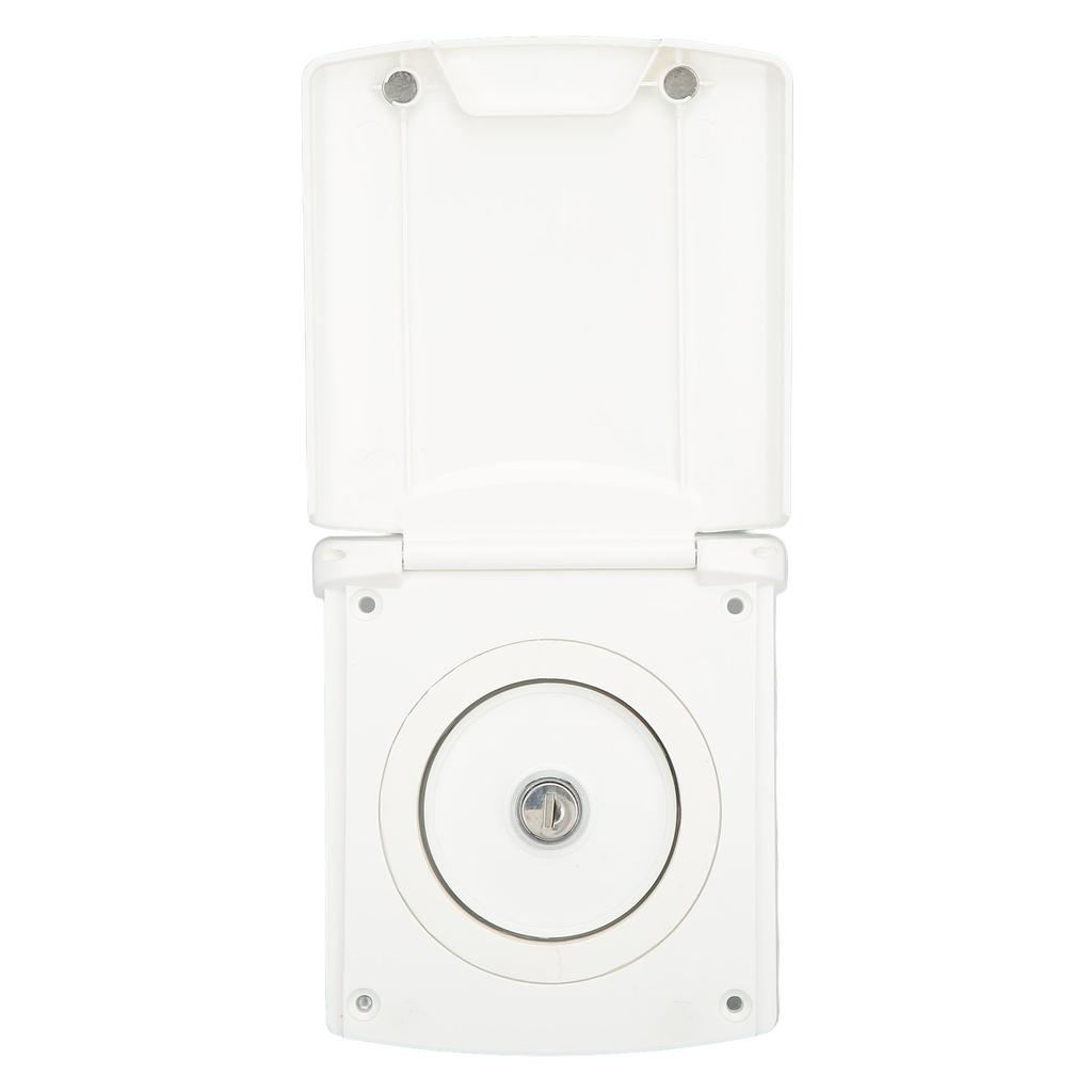 Gravity Fresh Water Inlet Filler with 2 Keys Lockable IP44 Fill Hatch Inlet Filter for RV Boat Campe