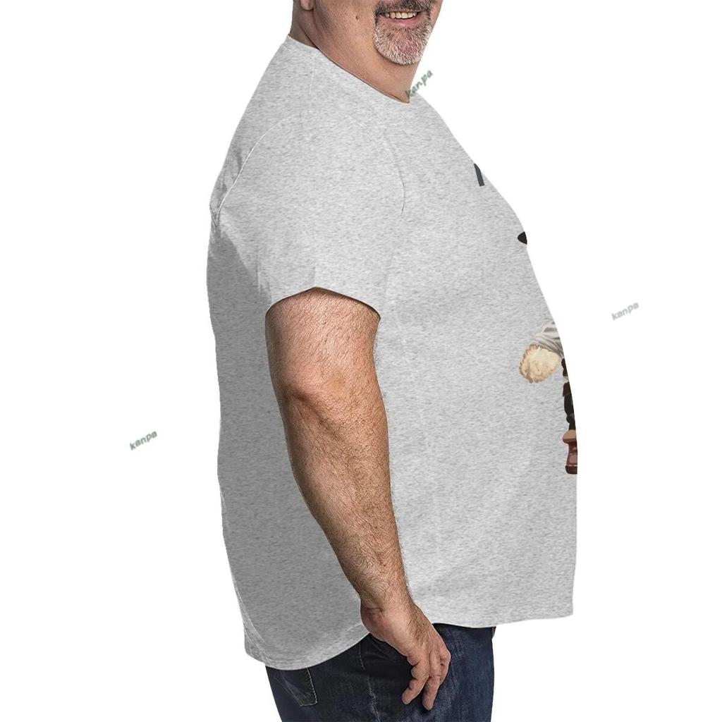 Plus Size S-6XL for 50-135KG Super Cool Cowboy Doll Bears Funny Printed Men T-Shirts Short Sleeves Summer Breathable Tees Clothing