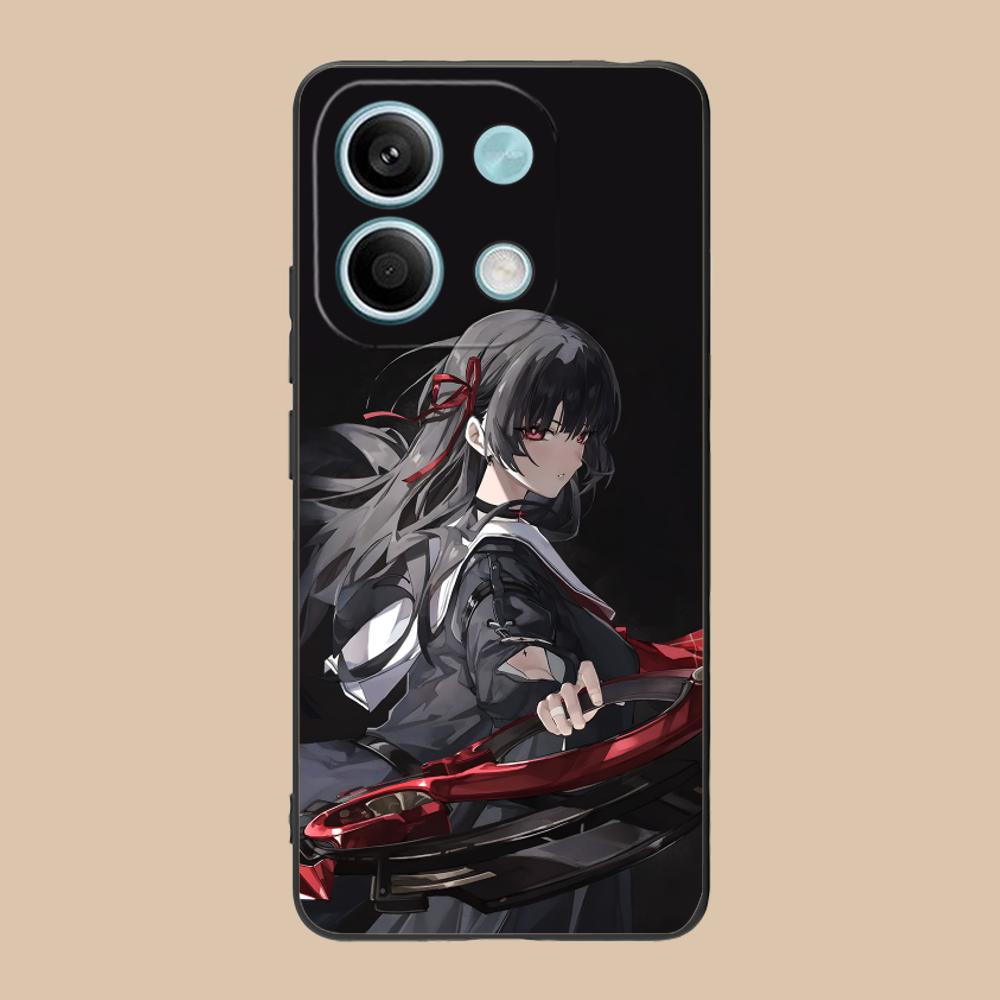 Чехол для телефона Wuthering Waves Chisa для POCO F8 F7 F6 F5 F4 F3 F2 Pro GT C75 C71 C65 C61 C40 Pro Ultra Мягкий TPU Ударопрочный Чехол