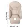 Portable Dining Chair Cover Baby PU Leather Dining Chair Pad for PegPerego Siesta Zero3 Baoneo Kosmic Jane