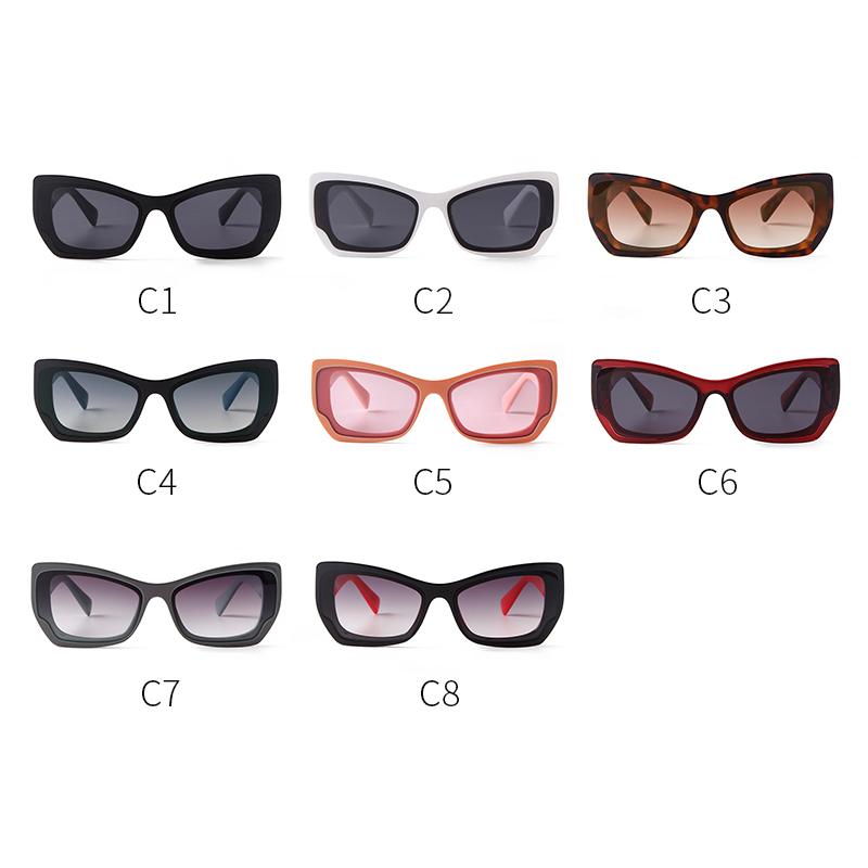 Laurinny  Cat Eye Sunglasses Woman Brand Designer Vintage Sun Glasses Female Fashion Brand Ladies Hip Hop