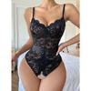 Новый сексуальный кружевной бодискульптурирующий слитный эротический комплект нижнего белья с бесплатным открытым доступом