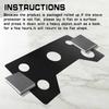 Stain-resistant Silicone Gas Stove Protector Mat Nonstick Gas Range Mat Gas Stove Gasket  Kitchen
