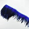 10Meters Saddle Pheasant Feathers Fringe for Clothes Ribbon Cock Feather Trim Flecos Tassel Needlework Decoration Sewing Decor