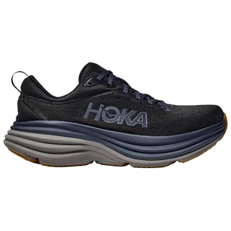 HOKA Bondi 8 Черный Железная руда Мужские кроссовки 1123202-BCKRN