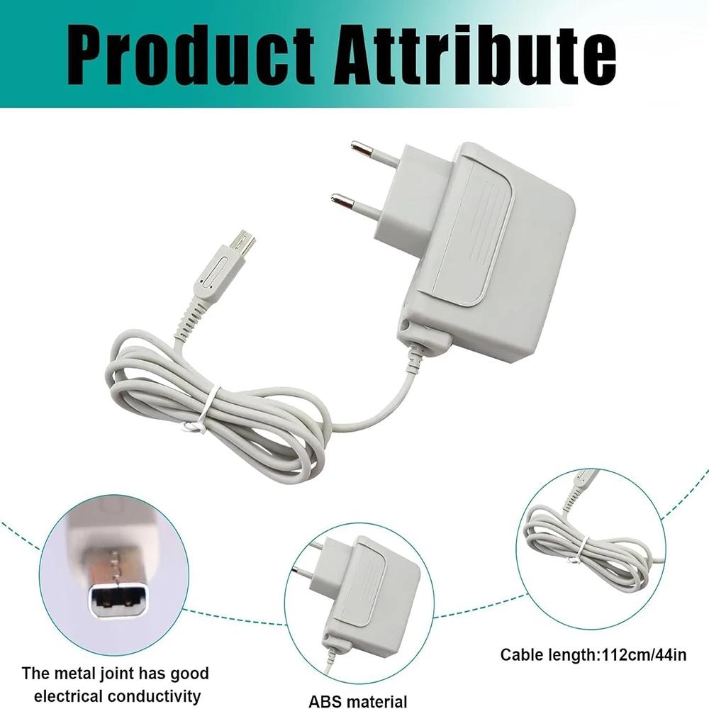 4.6V Home Travel Wall Charger AC Power Adapter Replacement Power Charger Cable Adapter Portable for 3DS NEW 3DS XL 3DSLL NDSI