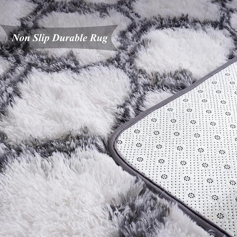 Домашние плюшевые ковры Мягкие ковры Пушистые ультрамягкие современные коврики для гостиной Игровые коврики для детей Спальня Домашний декор Детский коврик