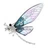 Transparent Dragonfly Brooches Women Big Insect Weddings Banquet Office Brooch Pins Gifts