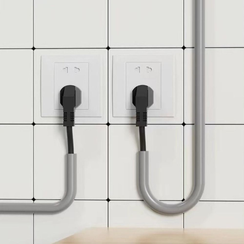 Cable Concealer Soft Rubber Trunking Protector Wire Self-adhesive Wall Cord Cover Sleeve Cords