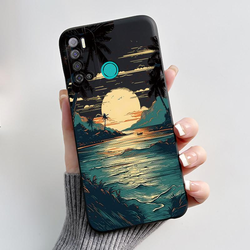 Для Tecno Pouvoir 4 Pouvoir 4 Pro LC7 LC8 Чехол Роскошный Милый Кролик с Сердечками Смешной Чехол для Телефона Черный Силиконовый Защитный Задний Чехол