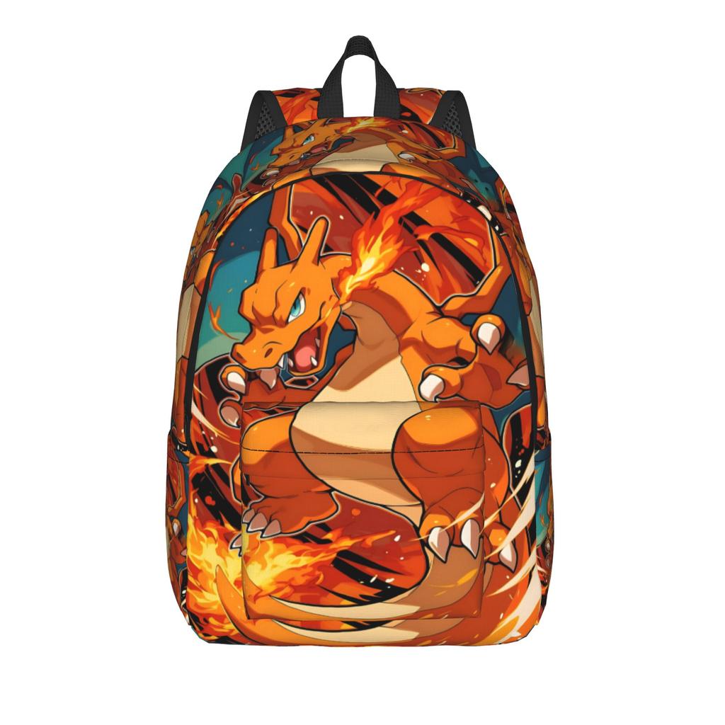 Custom pokemon summer vibes theme Spacious Bags for Child pikachu Handheld Study Carrier for Boys Gilrs Children