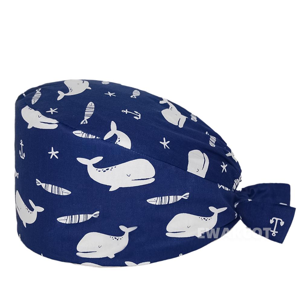 Новая мягкая кепка из хлопка, регулируемая шапка с героями мультфильмов, шапка для лабораторной работы, хирургическая шапка, аптека, аксессуары для ухода за стоматологом, шапочки-скрабы