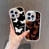 LZ4 Butterfly art design мягкий чехол для телефона Samsung S24 Ultra S23 Plus S21 FE A16 A54 A52 A06 Infinix Hot 40 30i защита объектива противоударный чехол