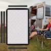 RV Door Window Cover Light-Blocking Curtains For Trailer Portable Light-Blocking RV Accessories For Travelers Enthusiasts Club