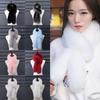 Warm Women's Collar Scarf Faux Fur Fur Collar Scarf Wrap Korean Neck Warmers