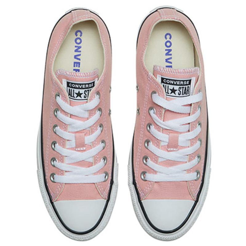 Converse Кеды Chuck Taylor All Star, удобные и дышащие низкие кеды из парусины, унисекс, розовые.