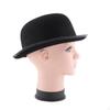 Black Top Hat Classic Gothic Jazz for Nightclub Fancy Dress Festival Cosplay