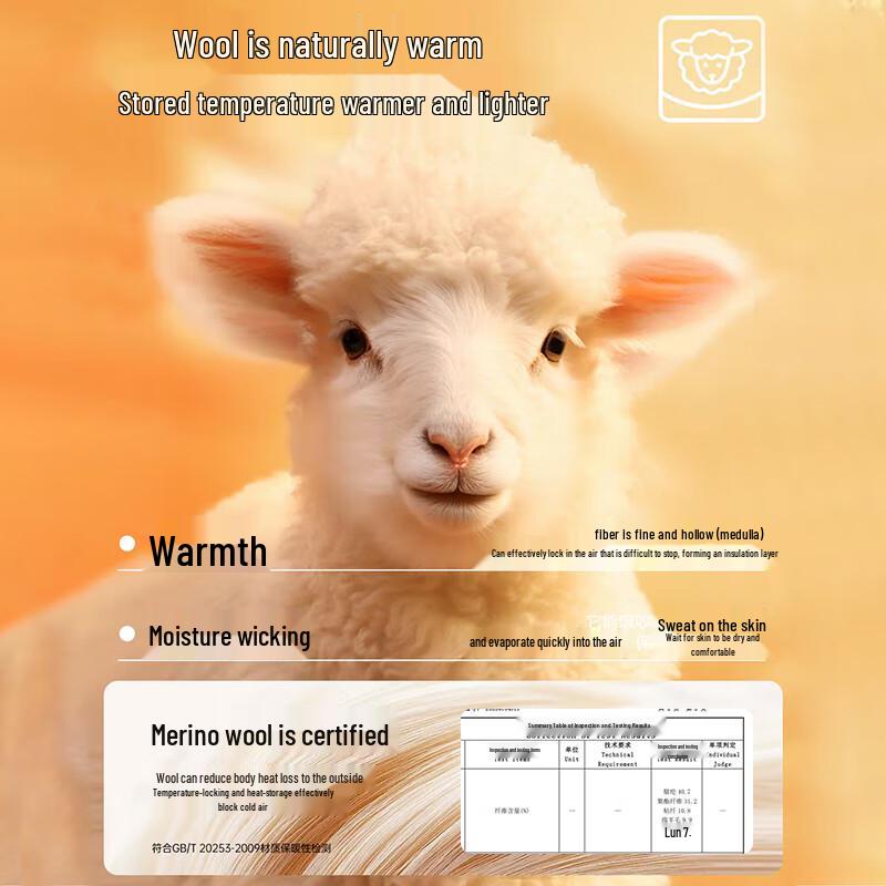 Женские термолеггинсы Audiffren с высокой талией и утолщенной шерстяной подкладкой