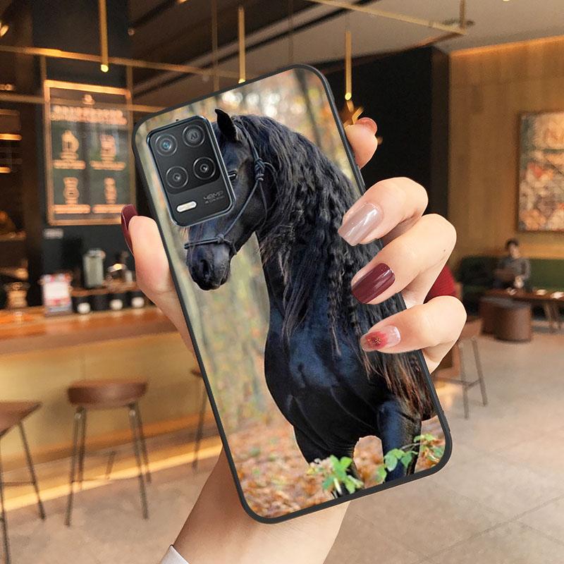Чехол для телефона с изображением лошади для OPPO Realme 8 7 6 6i C3 C21 C21Y C11 X3 SuperZoom A94 A74 A91 A53S A54