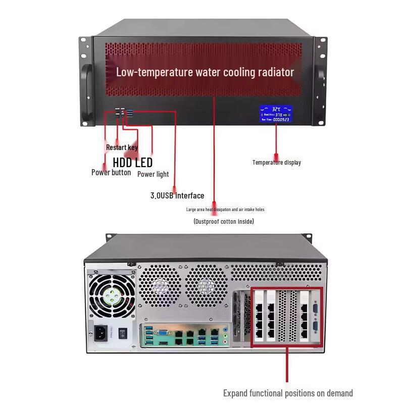 Hi-Guardian HWS4U 4U Industrial Rackmount PC Server (CN version)
