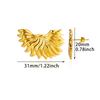 Fashion Hypoallergenic Stainless Steel Dainty Geometric Earrings Waterproof Women Jewelry Earrings