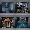 Чехол для подушки G-Ghost Band Квадратный диван с для узора удобная подушкаподходит для комнаты