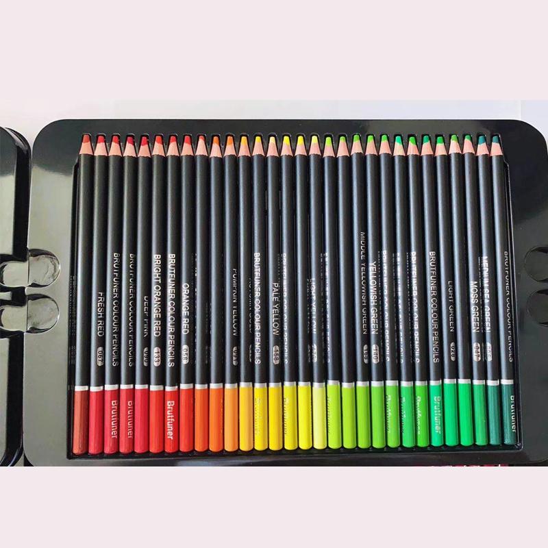 180 цветов профессиональный масляный цветной карандаш художественный рисунок живопись эскиз ручная роспись цветной карандаш для художников