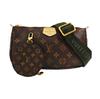 [Б/У] Multi Pochette Accessoires Цепочка Monogram Пять-в-одном Комбинированная Сумка Покрытие Холст Кожа Маджонг Сумка Под Мышку Ручная - Очень Хорошее #SPNM2M