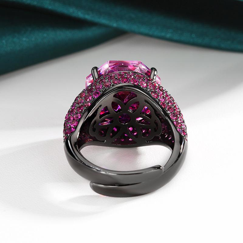 Роскошные кольца из циркония для женщин 2025 года, новые модные кольца для дам, свадебные украшения для вечеринок, аксессуары