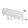 Noodle Storage Box Refrigerator Fresh Food Box Pasta Sealed Container With Lids Kitchen Classification Organizer 30.5*8.5*7.5CM