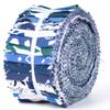 40Pcs Floral Artistic Print Cotton Precut Fabrics For Quilting Craft Strips 2.5x42inches Jelly Roll -