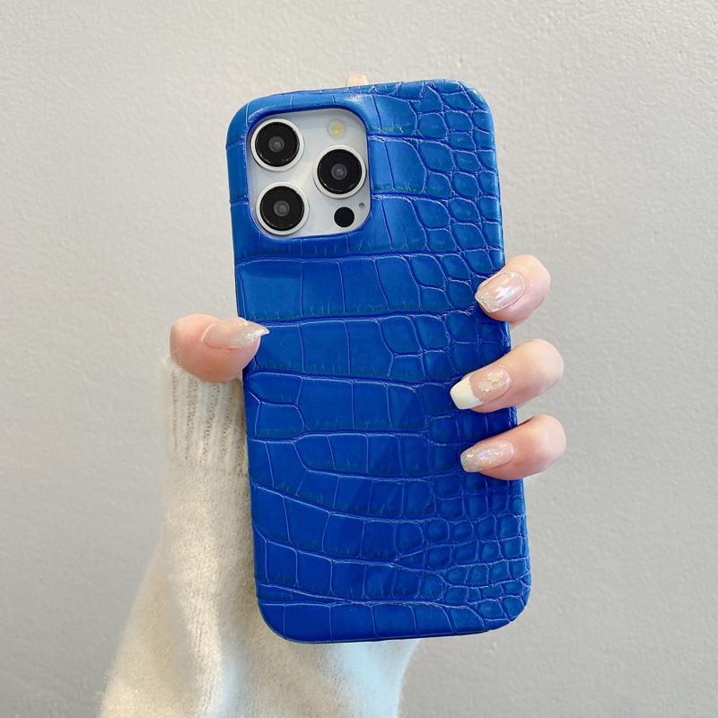 Текстура крокодиловой кожи подходит для чехлов для телефонов Apple 16promax, IPhone15 High-end 14 противоударный 13 роскошные мужские кожаные чехлы