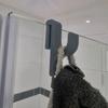 Крючок для душа для стеклянных дверей 8 мм, держит полотенца и одежду, настенный органайзер, держатель для полотенец, легко устанавливается, минималистичный домашний декор
