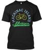 Mackinac Island Mi Souvenir T T-Shirt Made in the USA Size S to 5XL