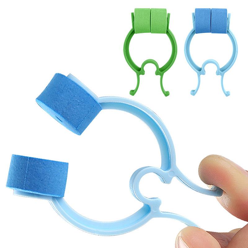 1 шт. Одноразовый носовой зажим Спирометрическая тренировка Дыхательные упражнения Тесты функции легких Здравоохранение Остановить носовое кровотечение Носовой зажим