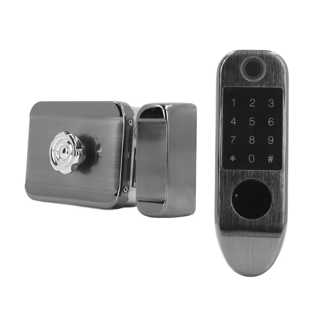Умный дверной замок безопасности 5 способов разблокировки Электронный биометрический дверной замок с отпечатком пальца