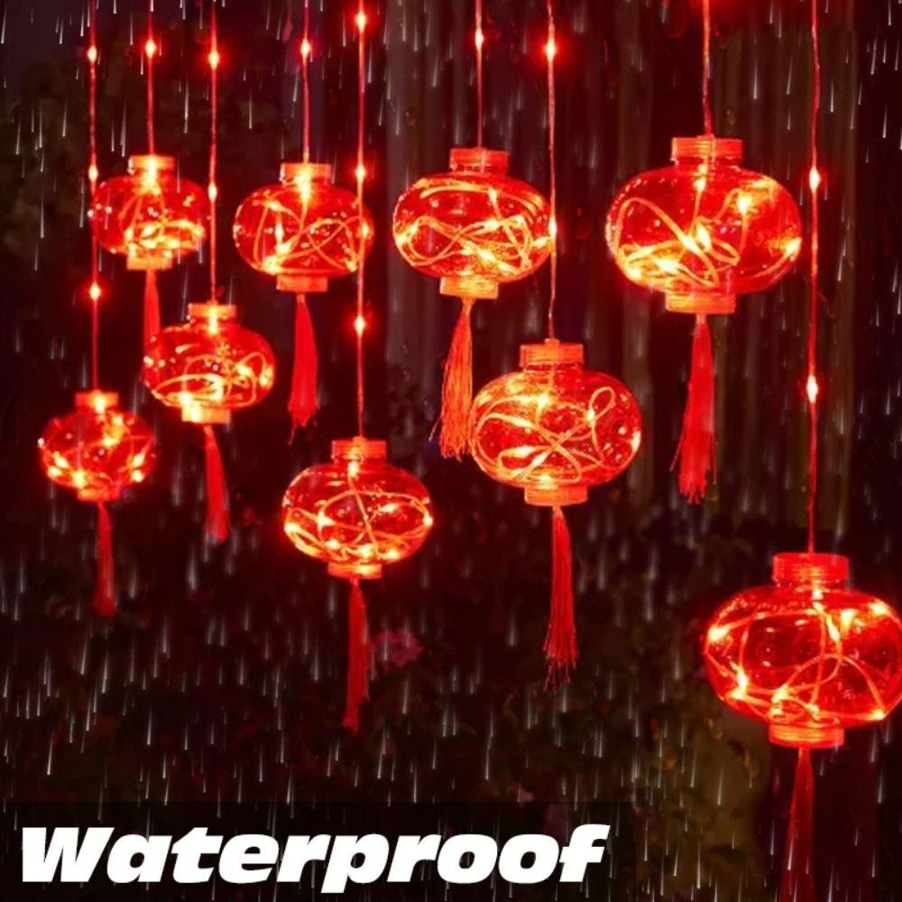 Фонари Весеннего Фестиваля Светодиодные Огни Китайские Праздничные Сказочные Огни Китайские Новогодние Огни Макета