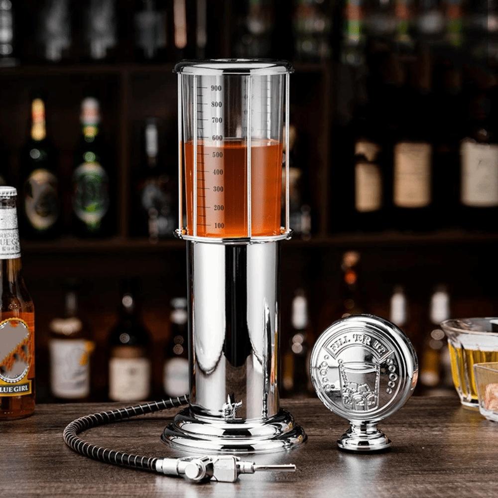 Одинарная пивная башня в ретро-стиле, контейнер для напитков, креативный диспенсер для ликера, для вечеринок