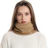Solid Cashmere Plush Warm Winter Ring Scarf Women Men Knitted Full Face Mask Snood Neck Scarves Bufanda Thick Muffler  New