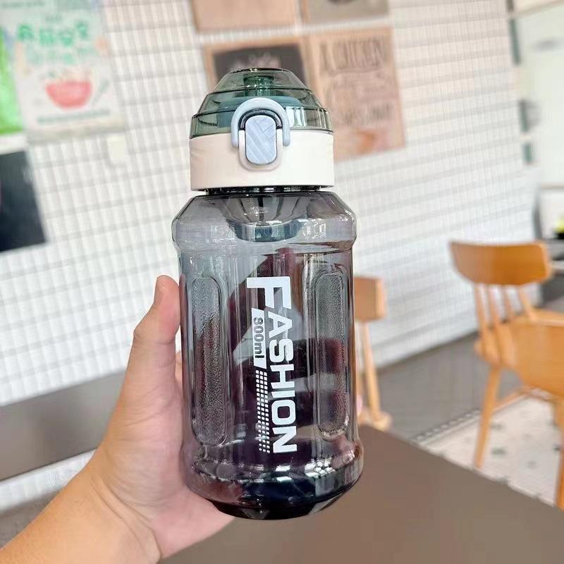Water bottle summer large capacity water cup high temperature portable filter teacup creative students men and women outdoor sports fitness kettle