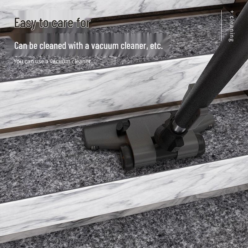 Самоклеящиеся противоскользящие накладки на ступени и коврики для пола из термопластичной резины (TPR) без клея - Многоразовый флокированный ПВХ