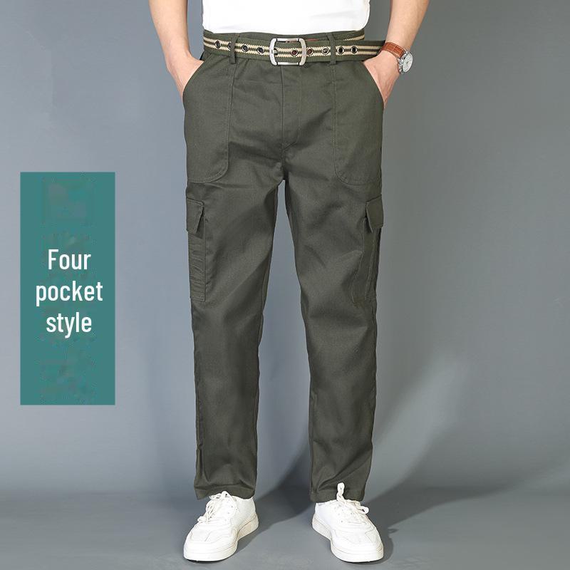 Мужские камуфляжные рабочие брюки — прочные, устойчивые к грязи, свободного кроя для использования на открытом воздухе и в строительстве