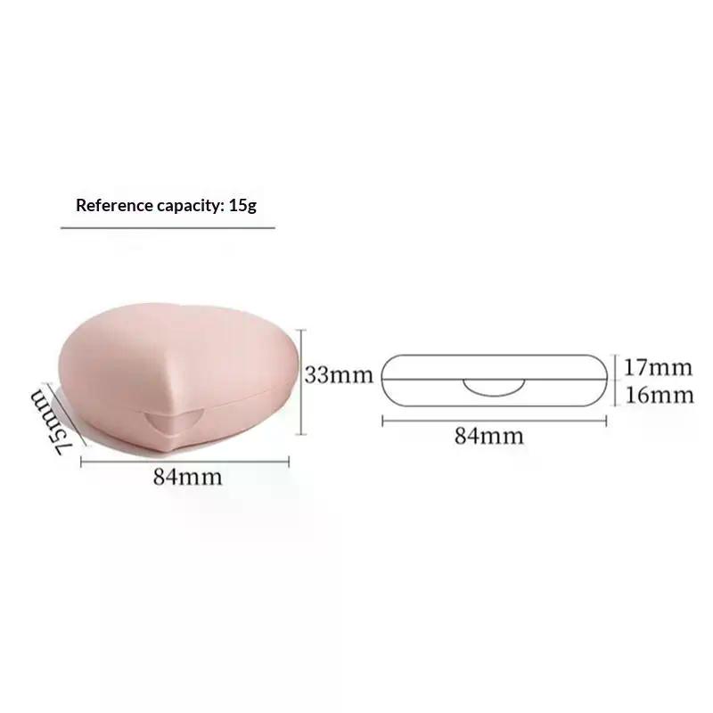 15g/0.5oz Empty Air Cushion Puff Box Portable Cosmetic Makeup Case Container With Powder Sponge Mirror For BB Cream Foundation